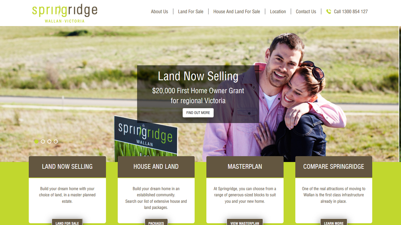 Spring Ridge website