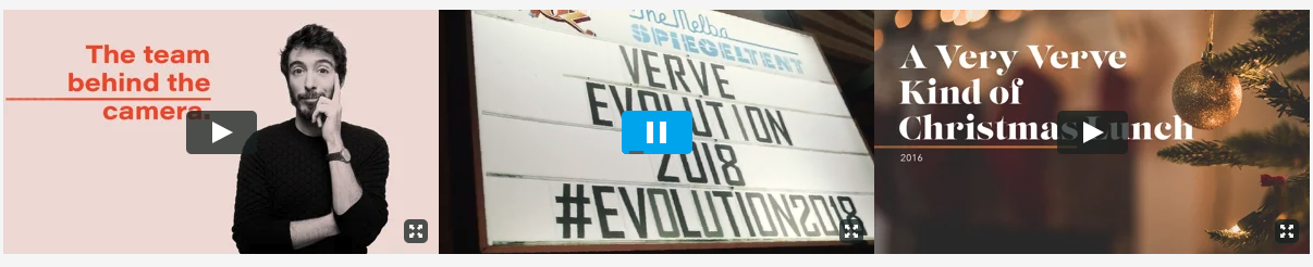 Verve screen