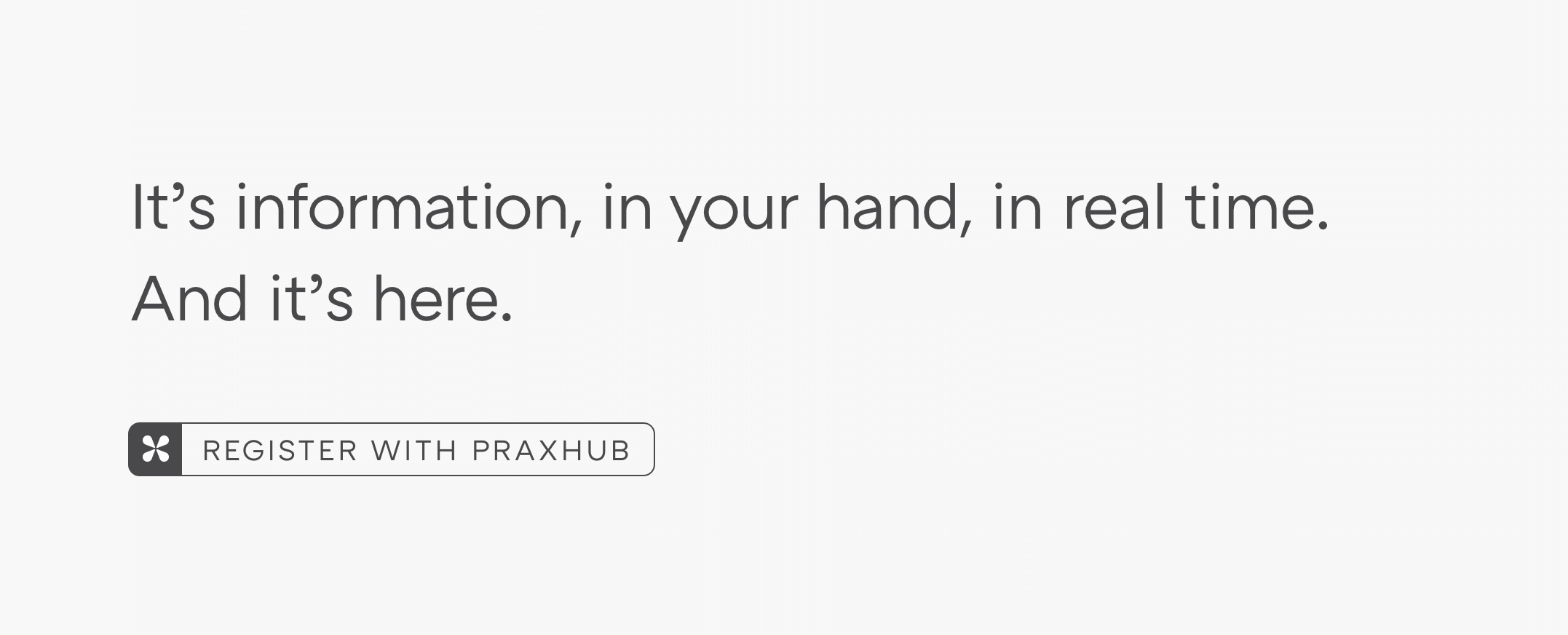 Praxhub screen