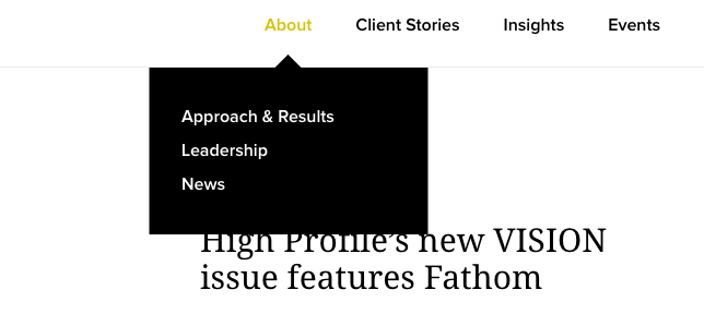 Fathom screen