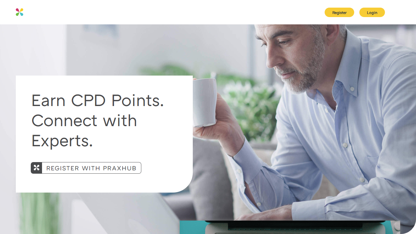 Praxhub website